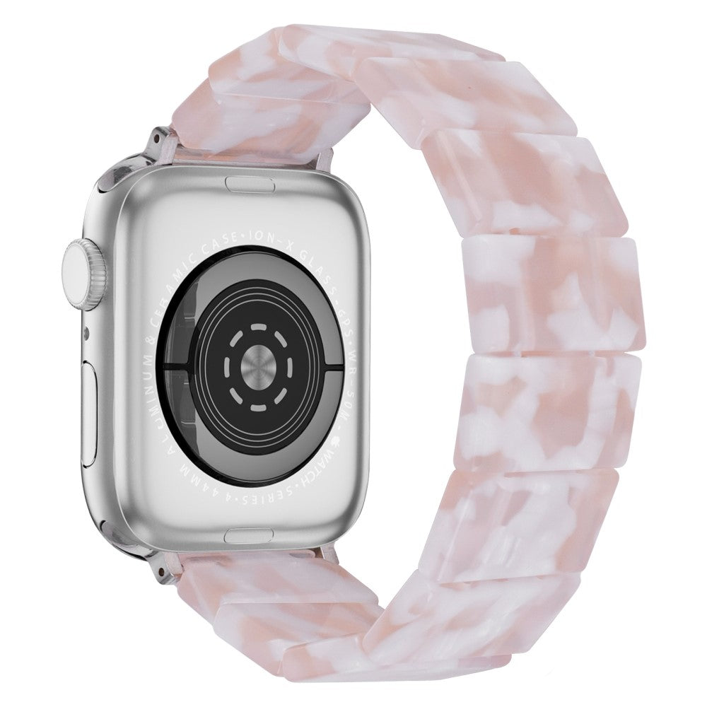 Apple Watch Series 41mm - 40mm - 38mm Resin Blocks Strap - Pink Mix#serie_6