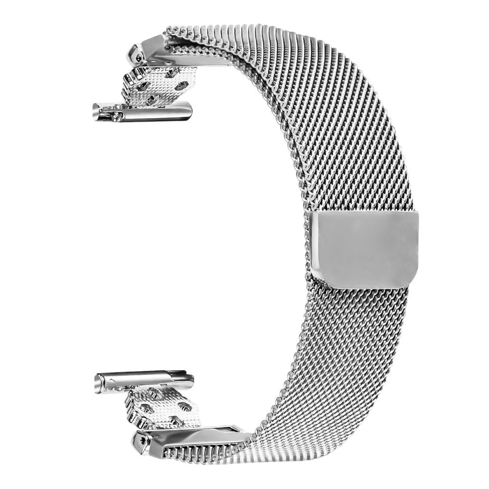 Huami Amazfit Pop Milanese Band Flower Stainless Steel Magnetic Mesh Watch Strap - Silver#serie_1