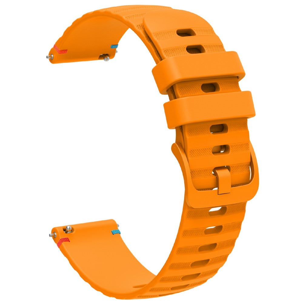 Samsung Galaxy Watch3 45mm universal 22mm Silicone Watch Strap - Amber Yellow#serie_4