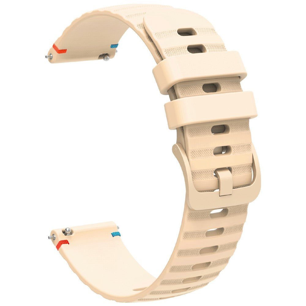 Samsung Galaxy Watch7 Universal 20mm Silicone Watch Strap - Beige#serie_9