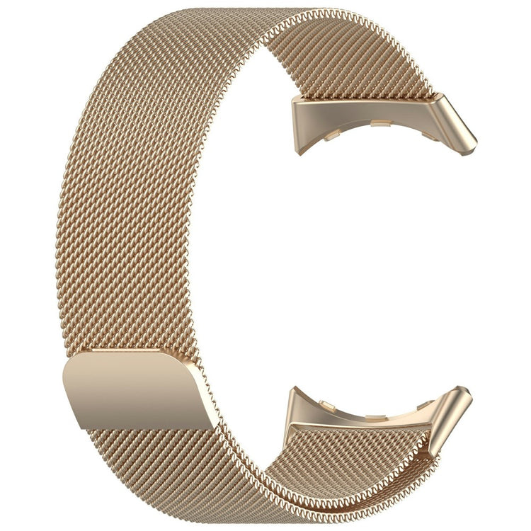 Google Pixel Watch 3 45mm Metal Watch Strap Milanese Mesh Magnetic Wrist Band - Champagne#serie_3