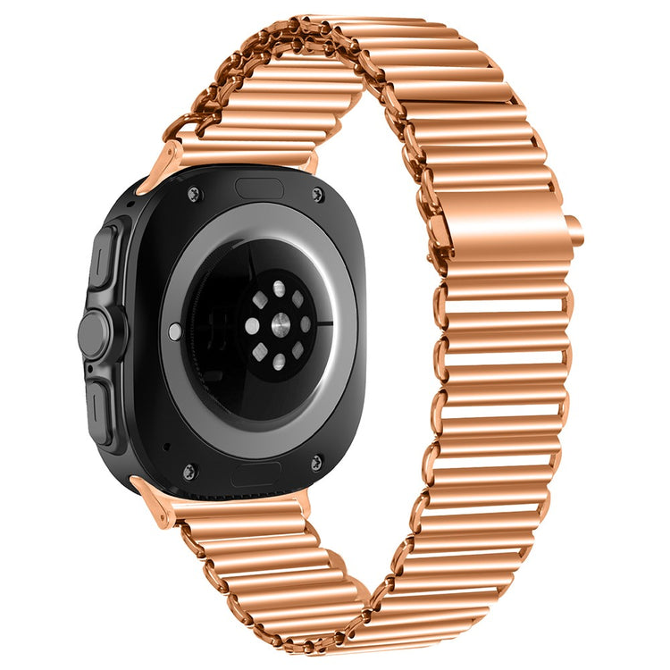 Samsung Galaxy Watch Ultra 47mm Replacement Strap Stainless Steel Smart Watch Band - Rose Gold#serie_3