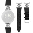 Remarkably Durable Google Smartwatch Genuine Leather And Metal Universel Strap