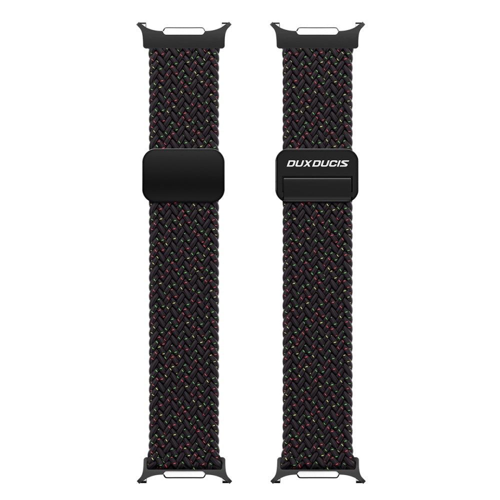 DUX DUCIS Mixture Pro Series Samsung Galaxy Watch Ultra 47mm Nylon Braided Watch Band Magnetic Strap - Black#serie_2
