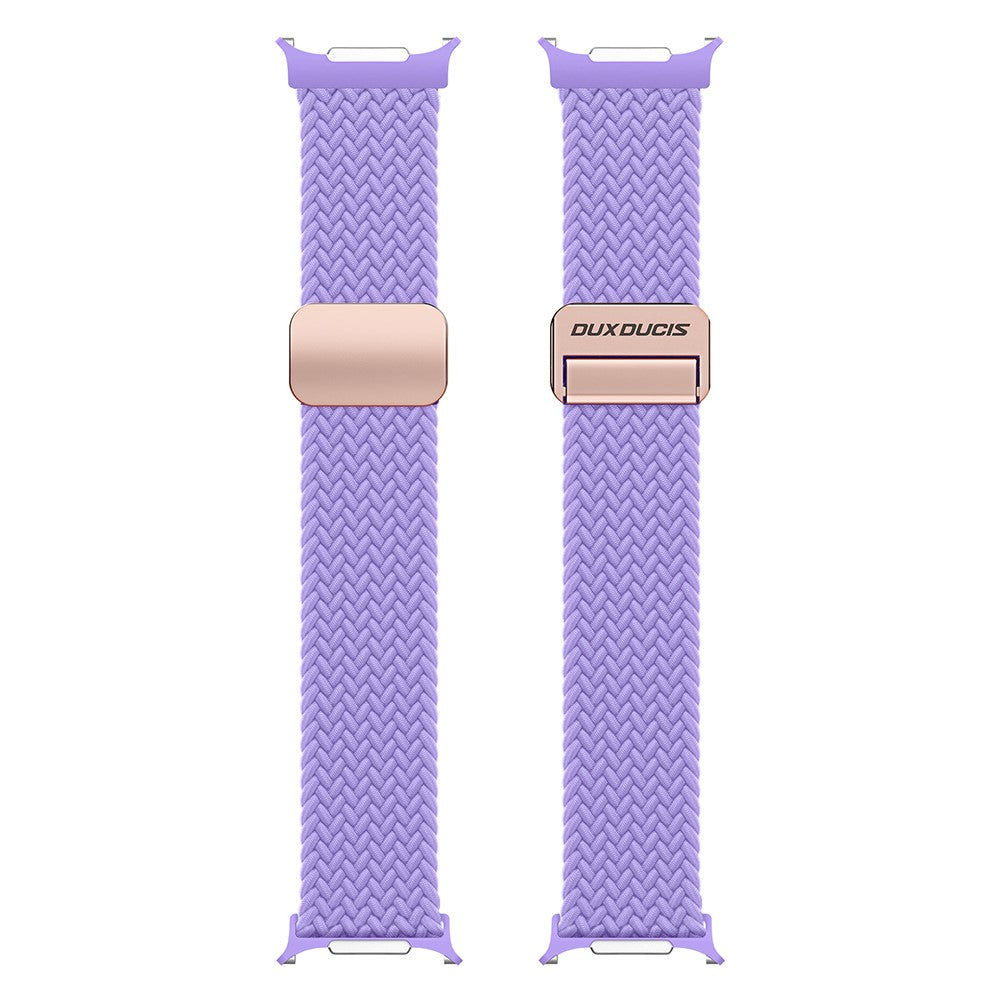 DUX DUCIS Mixture Pro Series Samsung Galaxy Watch Ultra 47mm Nylon Braided Watch Band Magnetic Strap - Purple#serie_4