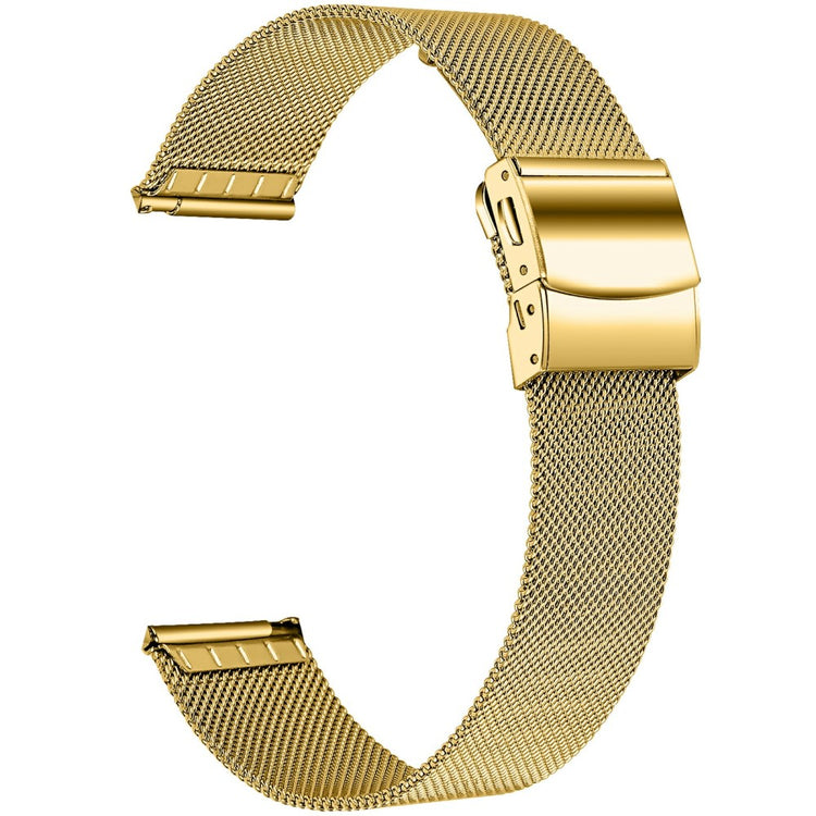 Samsung Galaxy Watch7 44mm / 40mm Metal Watch Strap Milanese Mesh Wrist Band with Folding Buckle - Gold#serie_2