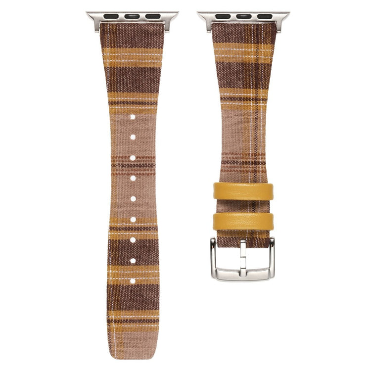 Plaid Woolen Strap for Apple Watch Series 41mm - 40mm - 38mm - Style 6#serie_4