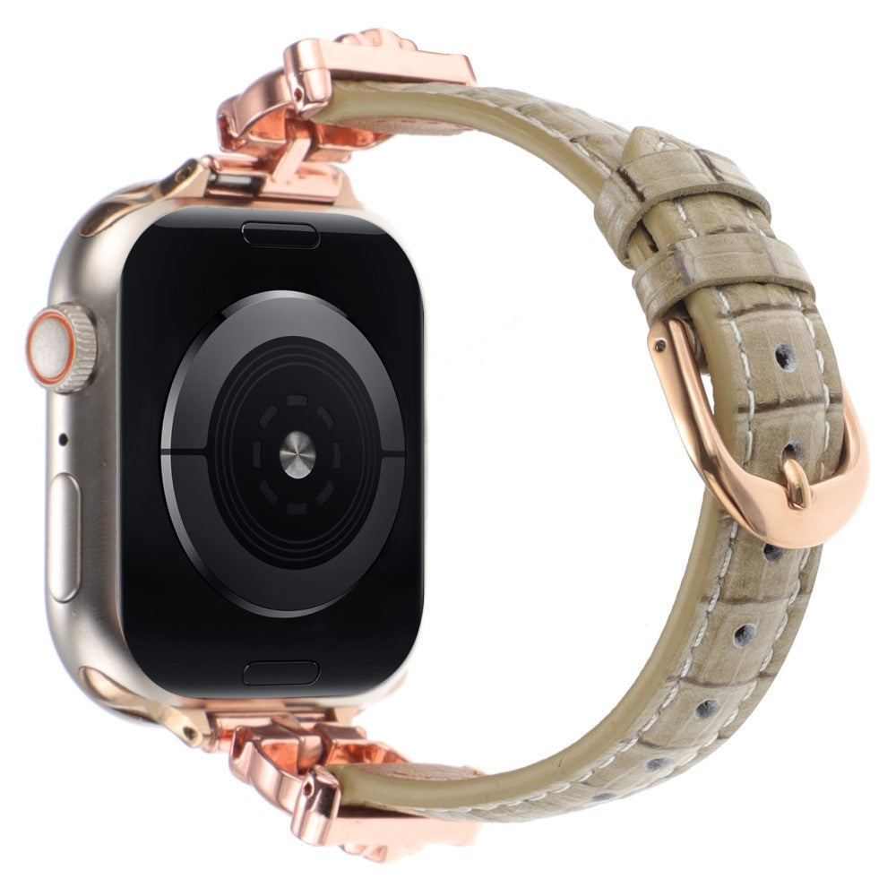 Apple Watch Series 49mm - 45mm - 44mm - 42mm Watchband - Rose Gold / Brownness#serie_2