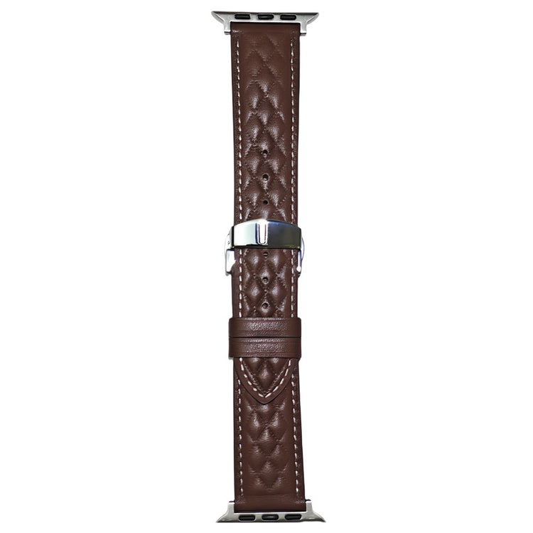 Genuine Cowhide Leather Strap Apple Watch Series 49mm - 45mm - 44mm - 42mm - Dark Coffee#serie_5