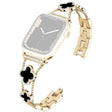 Mega Delightful Apple Smartwatch Metal And Rhinestone Universel Strap