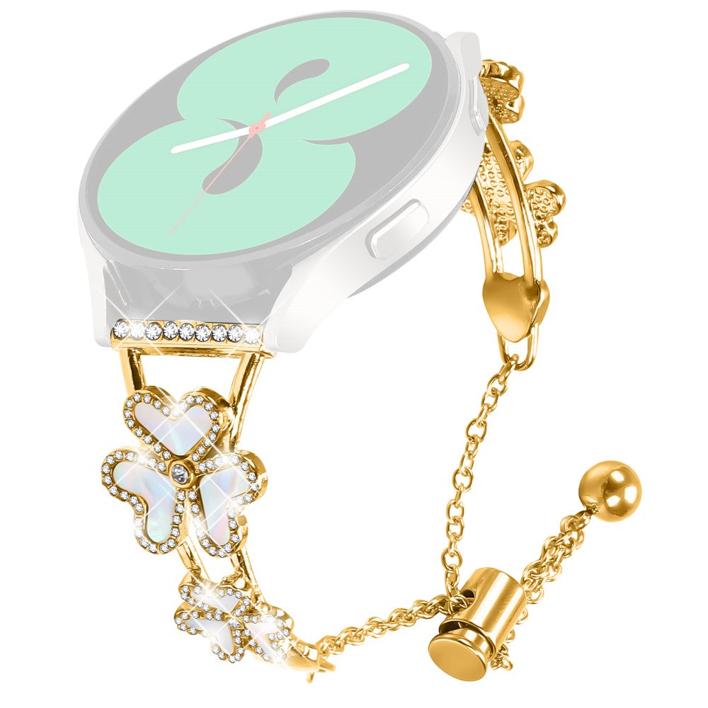 Gabb Watch 1 Metal Band Replacement Watch Strap Heart Clover Decor - Gold#serie_2