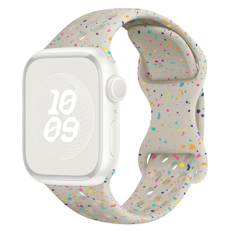 KALEBOL 22mm Silicone Strap Samsung Galaxy Watch3 45mm / Watch 46mm / Huawei Watch GT 5 / 5 Pro Butterfly Clasp Watch Band - Starlight#serie_15