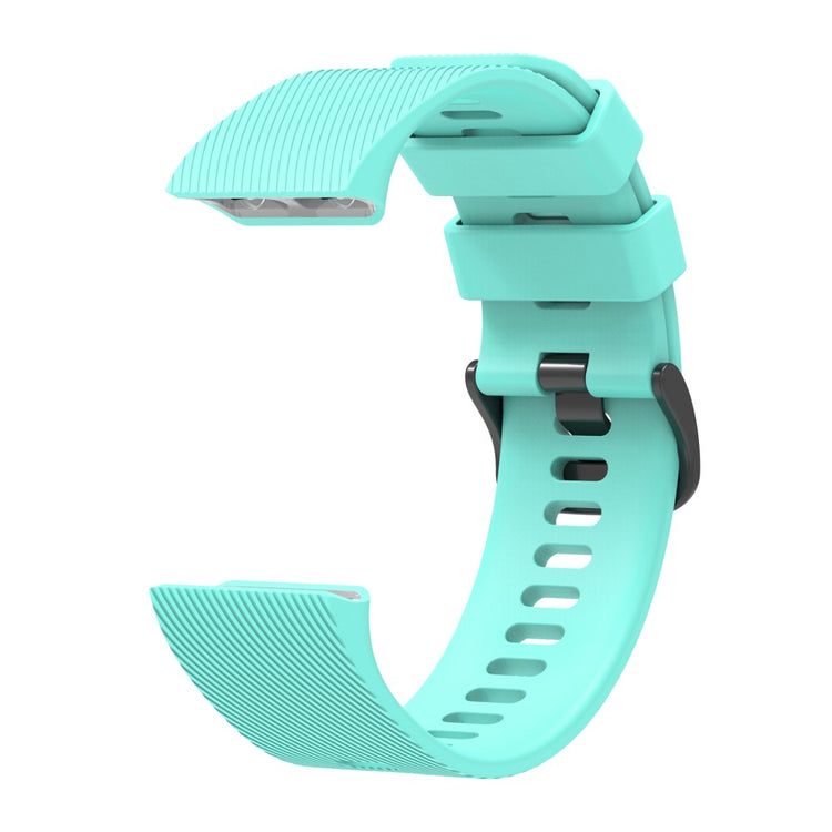 Silicone Strap Garmin Forerunner 35 / 30 Adjustable Watch Band with Black Buckle - Mint Green#serie_5
