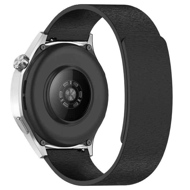 22mm Watch Band Huawei Watch GT 5 46mm Magnetic Silicone Strap - Black#serie_3