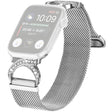 Mega Fantastic Apple Smartwatch Metal And Rhinestone Universel Strap