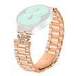 Remarkably Sweet Amazfit Pop Pro Metal And Rhinestone Strap