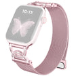 Super Sweet Apple Smartwatch Metal And Rhinestone Universel Strap