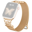Super Sweet Apple Smartwatch Metal And Rhinestone Universel Strap