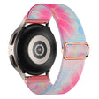 Patterned Nylon Watch Band for Coros Apex Pro / Apex 46mm - Flowers / Butterflies Design