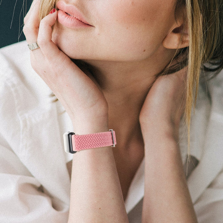 Holdbart Nylon Rem passer til Xiaomi Smart Band 8 Pro - Blå#serie_9