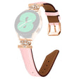 Samsung Galaxy Watch3 41mm / Watch 5 40mm / 44mm Watch Band Rose Gold Buckle 20mm Watch Strap