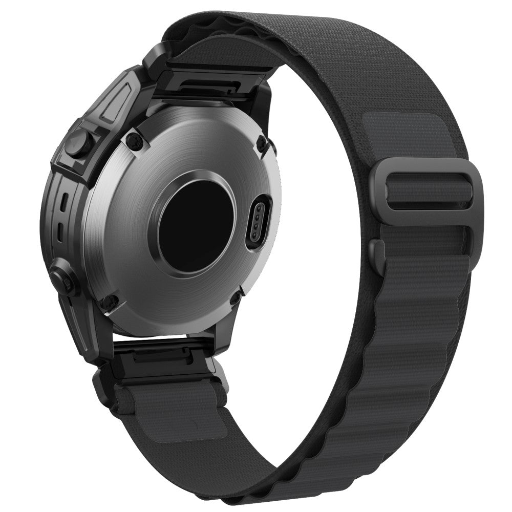 Cool Nylon Universal Rem passer til Smartwatch - Sort#serie_1