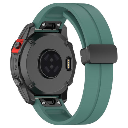 Vildt Elegant Silikone Universal Rem passer til Garmin Smartwatch - Grøn#serie_5