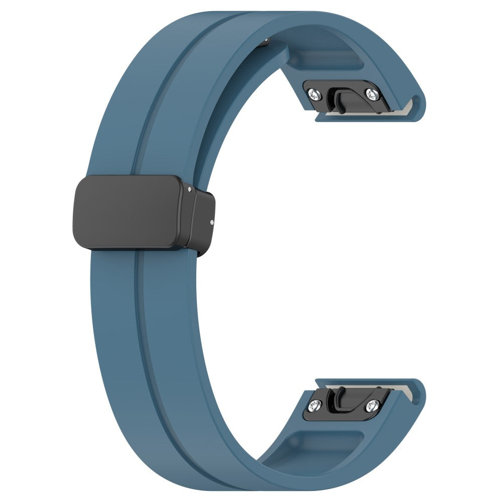 Vildt Elegant Silikone Universal Rem passer til Garmin Smartwatch - Blå#serie_6