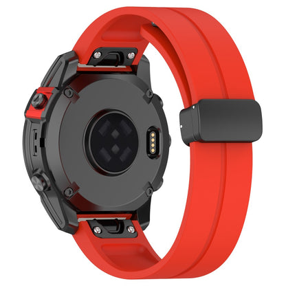 Vildt Elegant Silikone Universal Rem passer til Garmin Smartwatch - Rød#serie_7