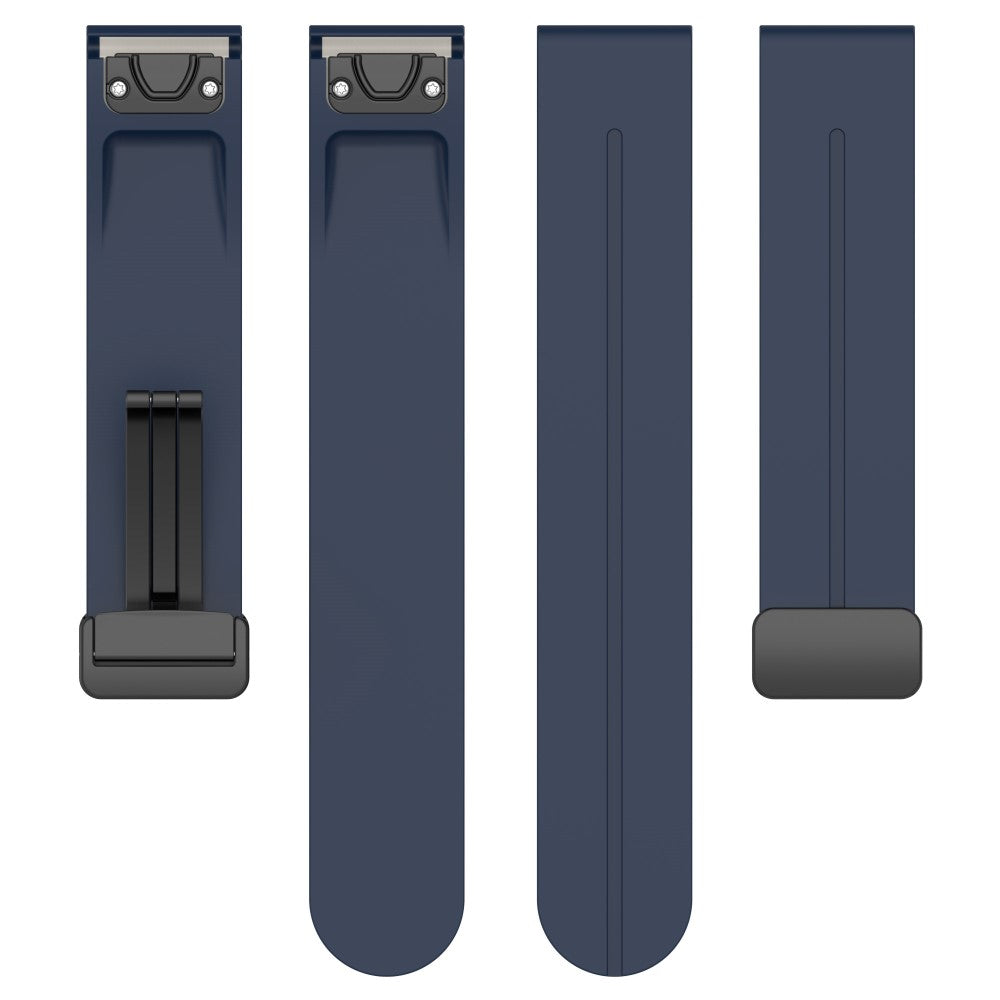 Vildt Elegant Silikone Universal Rem passer til Garmin Smartwatch - Blå#serie_11
