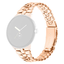 Metal Universal Rem passer til Google Pixel Watch / Google Pixel Watch 2 - Pink#serie_1