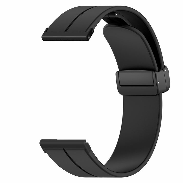 Kønt Silikone Universal Rem passer til Smartwatch - Sort#serie_5