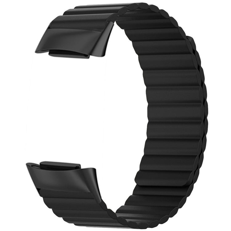 Silikone Universal Rem passer til Fitbit Charge 6 / Fitbit Charge 5 - Sort#serie_1