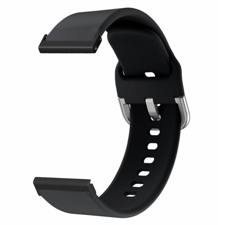 Meget Cool Silikone Universal Rem passer til Smartwatch - Sort#serie_7