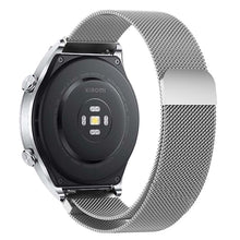 KALEBOL KLB-ML-001 Samsung Galaxy Watch6 / Garmin Venu Sq / Huawei Watch GT 4 41mm Metal Watch Strap 20mm Milanese Magnetic Watch Band - Silver#serie_2