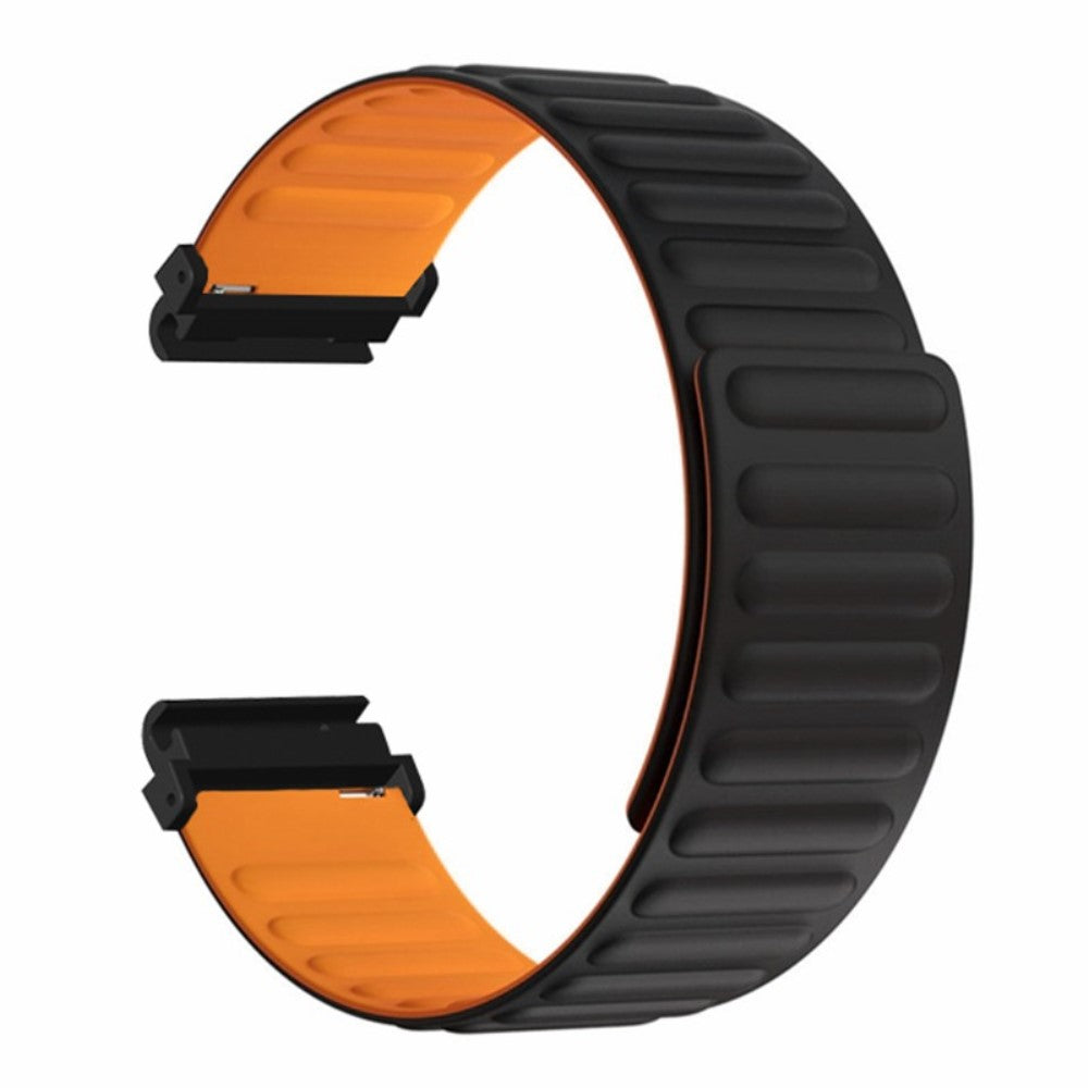 Fed Silikone Universal Rem passer til Smartwatch - Orange#serie_5