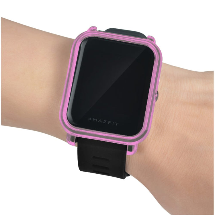 Super Flot Silikone Cover passer til Amazfit Bip 1 / Amazfit Bip Lite - Pink#serie_4