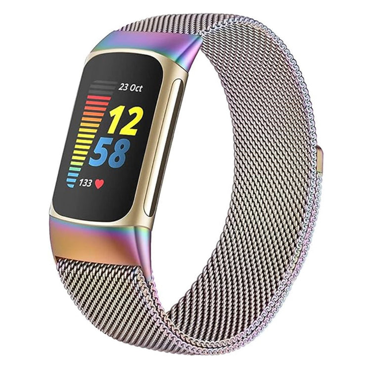 Super Nydelig Metal Rem passer til Fitbit Charge 2 - Flerfarvet#serie_2