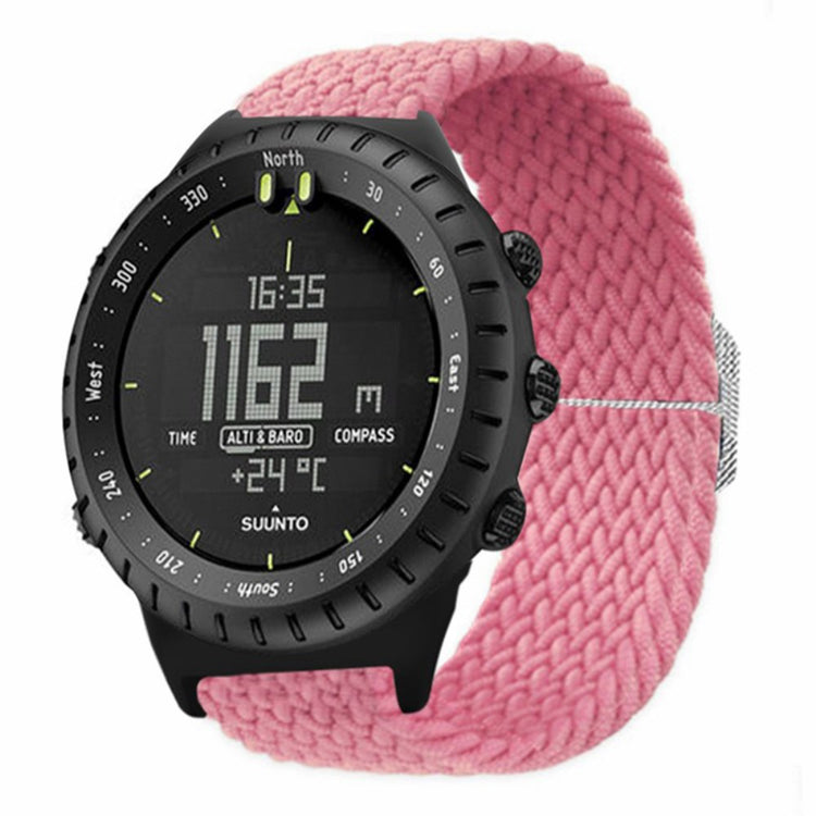 Rigtigt Kønt Nylon Rem passer til Suunto Core - Pink#serie_4