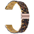 Misfit Vapor Watch Band Water Resistant Resin Replacement Watch Strap - Leopard Printed
