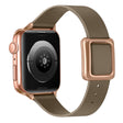 Apple Watch Series 41mm - 40mm - 38mm Universal Smart Watch Band Leather Strap