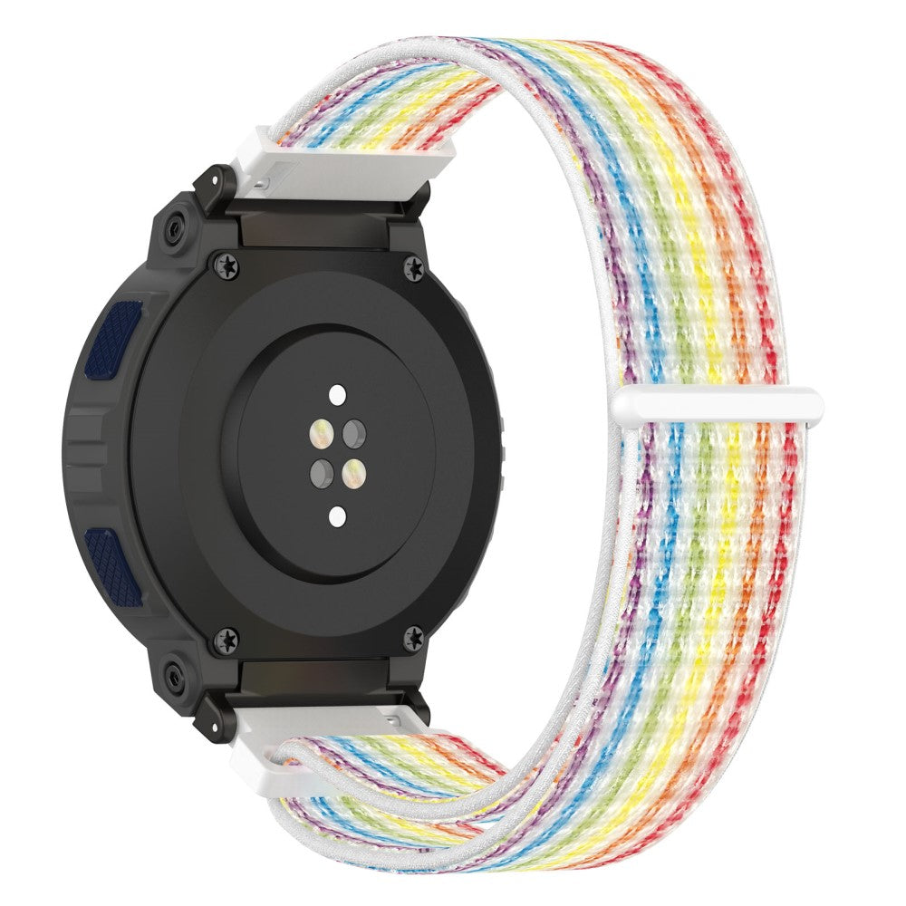 Meget Cool Nylon Rem passer til Amazfit Active Edge - Flerfarvet#serie_2