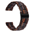 Misfit Vapor Resin Watch Strap Replacement Waterproof Watch Band - Chocolate