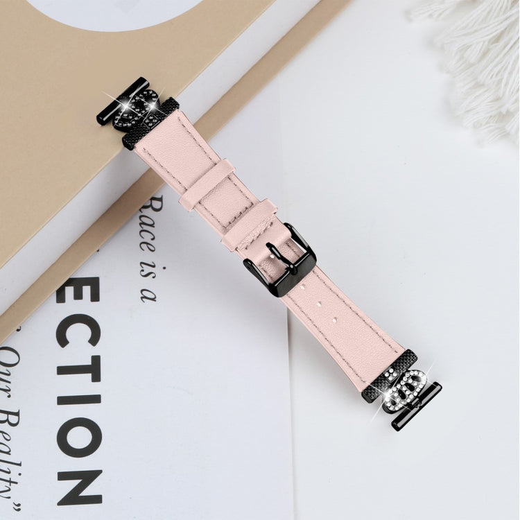 Huami Amazfit Cheetah Pro Watch Strap Crown Design Cowhide Wrist Band - Pink#serie_4