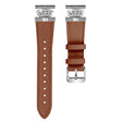 Misfit Vapor Cowhide Watch Band Rhinestone Crown Design Replace Strap