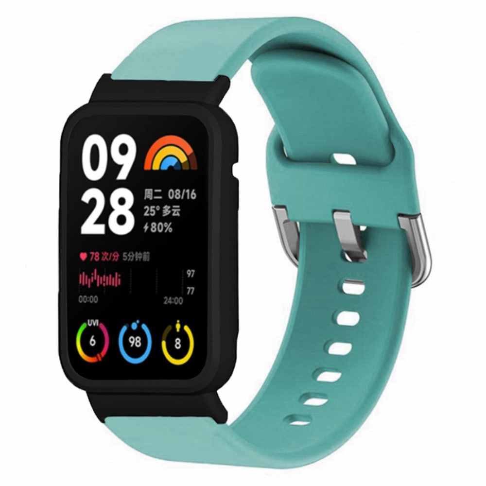 Fremragende Silikone Rem passer til Xiaomi Smart Band 8 Pro - Blå#serie_1