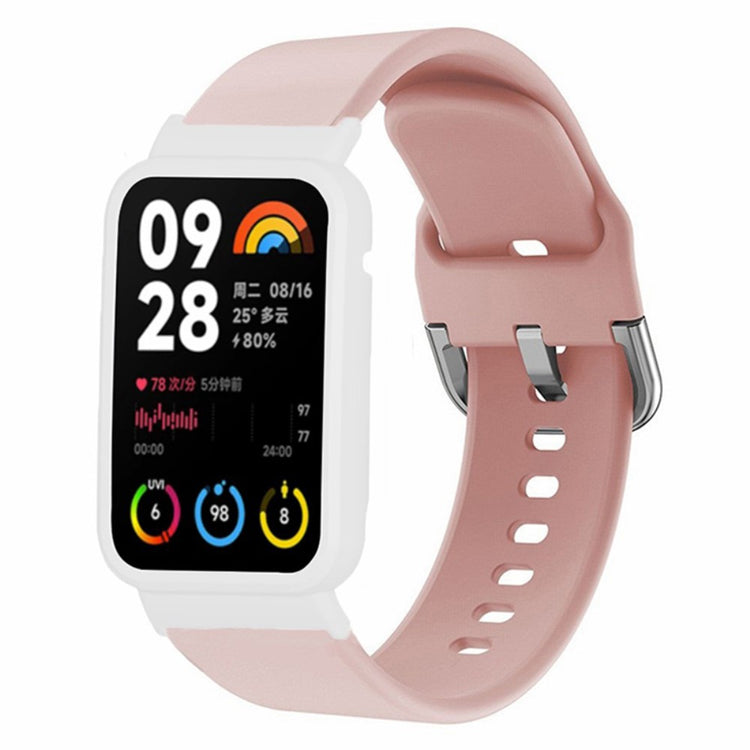 Fremragende Silikone Rem passer til Xiaomi Smart Band 8 Pro - Pink#serie_4