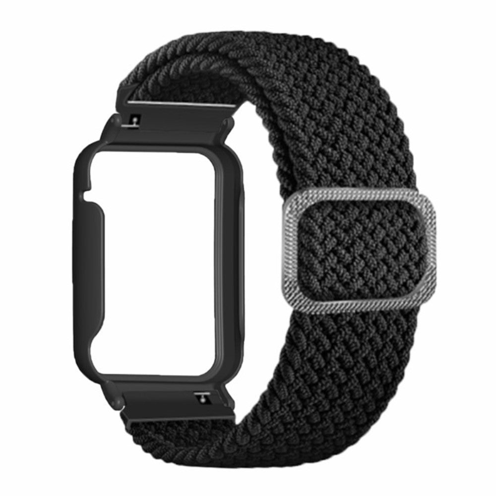 Mega Godt Nylon Rem passer til Xiaomi Smart Band 8 Pro - Sort#serie_6