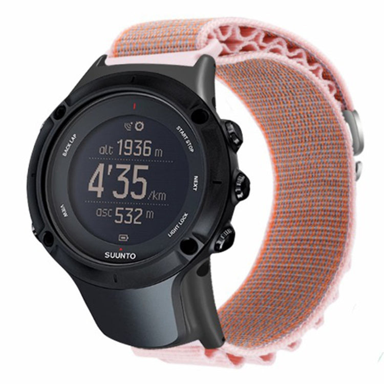 Eminent Nylon Universal Rem passer til Suunto Smartwatch - Pink#serie_6