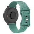 Coros Watch GT 4 41mm / Garmin Venu 3S 18mm Watch Band Leopard Texture Silicone Wrist Strap